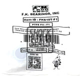 FK FKS10T ALLOY UNIBALL BEARING  5/8" ID 1-3/16" OD F1 FIT