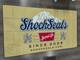 SHOCKSEALS.COM OG BANQUET LOGO QUICK DRY BEACH TOWEL
