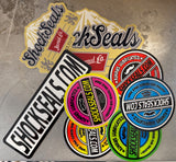 SHOCKSEALS.COM SCHWAG KOOZIE STICKER PACK